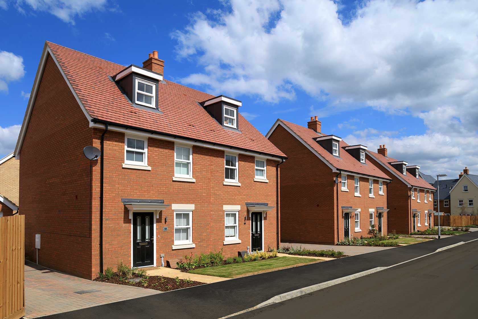 New homes in Biggleswade, Bedfordshire. Penrose Park.