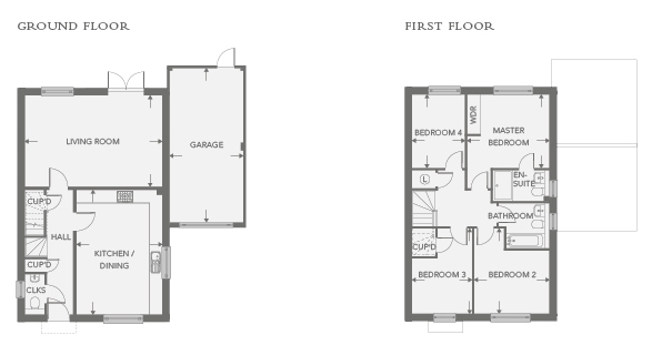 Plot 1 – The Ridge Floor plan